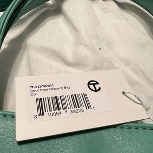 New with tags & Dust Bag. Telfar Large Shopping Bag Sage
